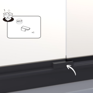 Taquet porte de douche Easy