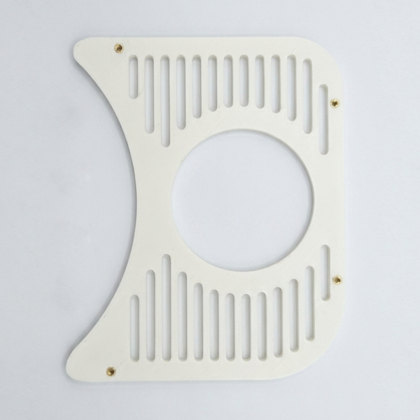 Grille mano D 3 Grille droite support de manomètre Cox