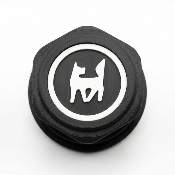 Cache Loup 2 Cache moyeu jante VW Cox Championne du Monde